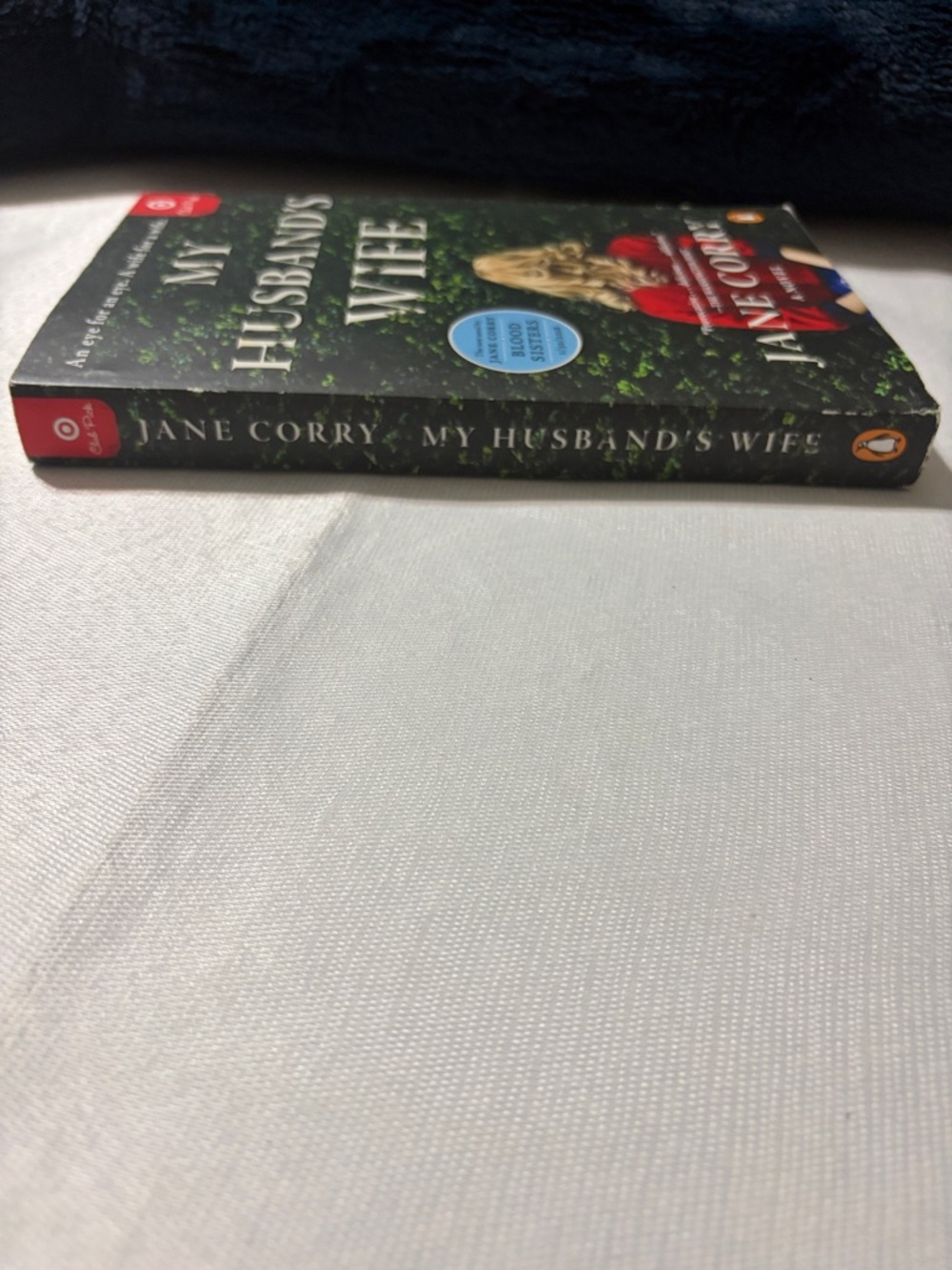 My Husband's Wife by Jane Corry — Red & Green Paperback Novel - Picture 5 of 11